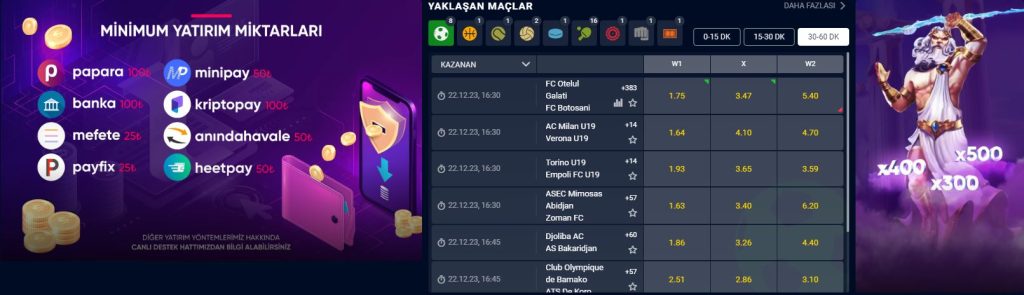milosbet genel bilgi